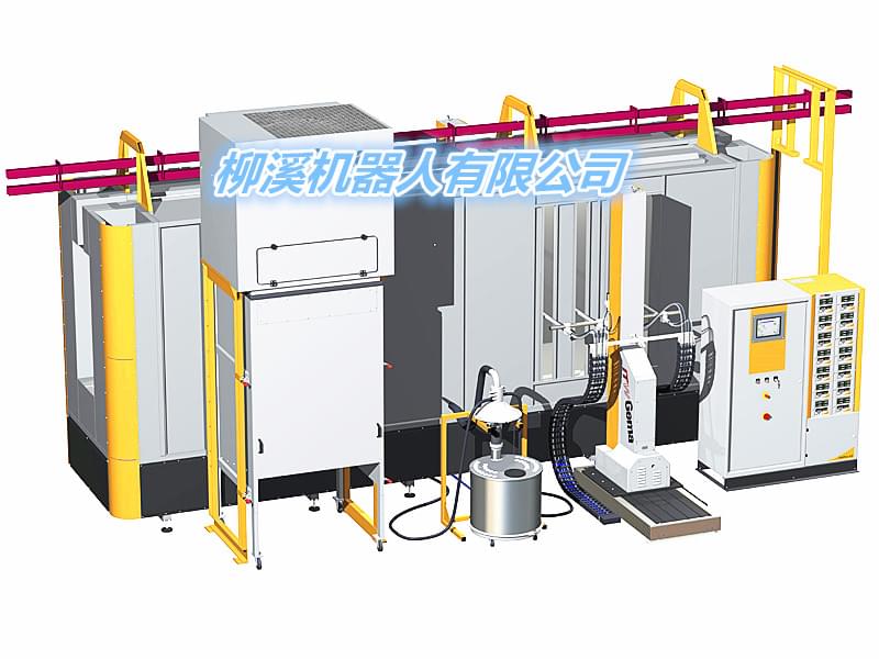 自动喷粉供粉系统组合